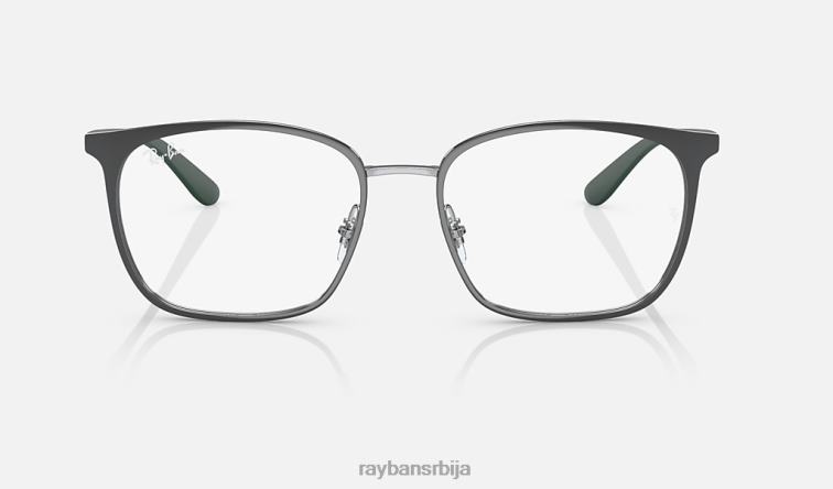 Ray-Ban рб6486 оптицс P0HP1984 наочаре углачано сиво на сребру мушкарци