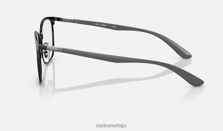 Ray-Ban рб6486 оптицс P0HP1986 наочаре мат црна мушкарци