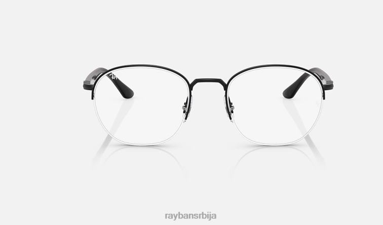 Ray-Ban рб6487 оптицс P0HP2180 наочаре углачана црна мушкарци