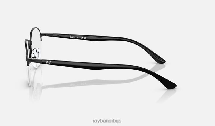 Ray-Ban рб6487 оптицс P0HP2180 наочаре углачана црна мушкарци