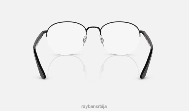 Ray-Ban рб6487 оптицс P0HP2180 наочаре углачана црна мушкарци