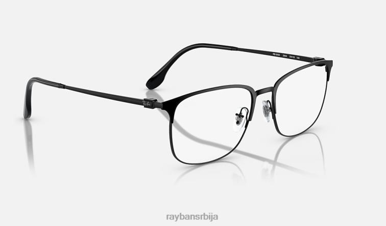 Ray-Ban рб6494 оптицс P0HP1999 наочаре углачана црна мушкарци