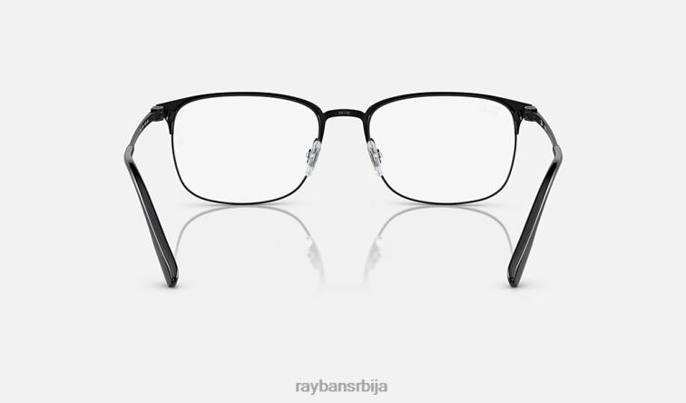 Ray-Ban рб6494 оптицс P0HP1999 наочаре углачана црна мушкарци