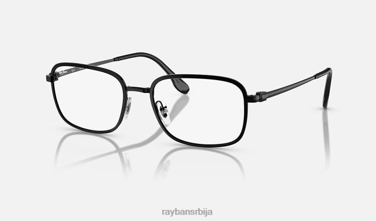 Ray-Ban рб6495 оптицс P0HP1721 наочаре углачана црна мушкарци