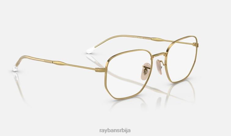Ray-Ban рб6496 оптицс P0HP1748 наочаре углачано злато мушкарци