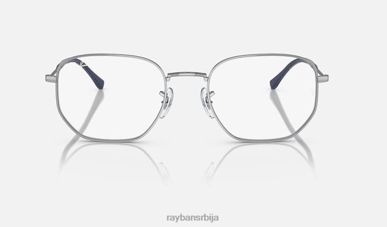 Ray-Ban рб6496 оптицс P0HP1749 наочаре углачано сребро мушкарци