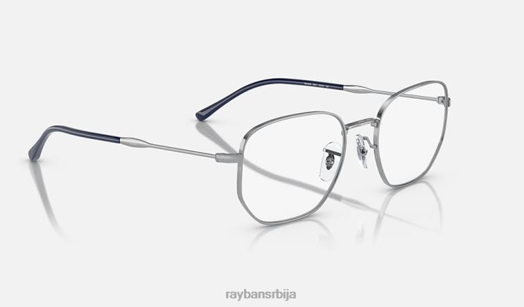 Ray-Ban рб6496 оптицс P0HP1749 наочаре углачано сребро мушкарци