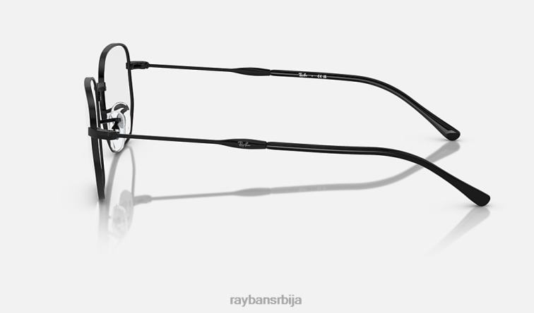 Ray-Ban рб6496 оптицс P0HP1751 наочаре углачана црна мушкарци