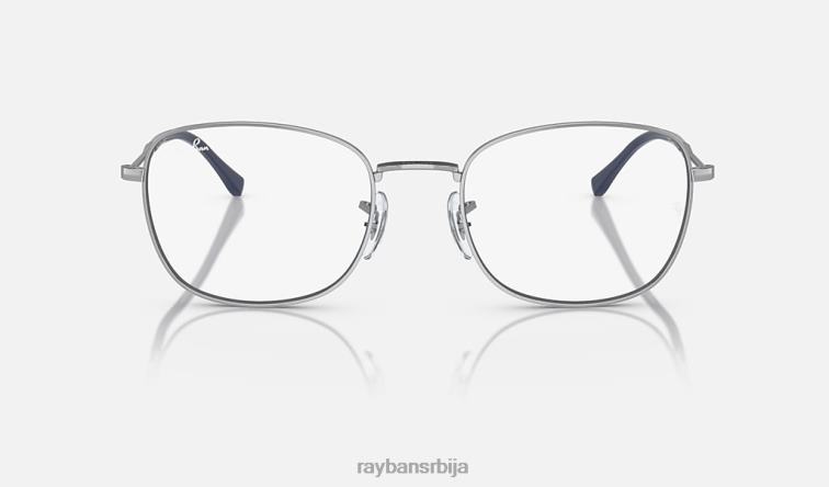 Ray-Ban рб6497 оптицс P0HP1671 наочаре углачано сребро мушкарци