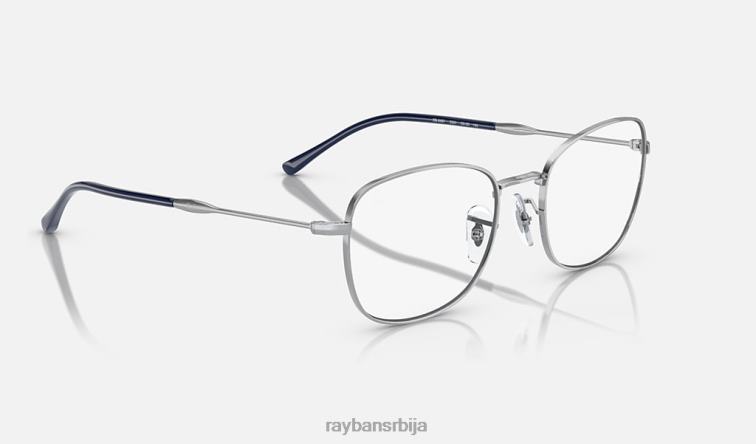 Ray-Ban рб6497 оптицс P0HP1671 наочаре углачано сребро мушкарци