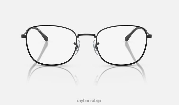 Ray-Ban рб6497 оптицс P0HP1674 наочаре углачана црна мушкарци