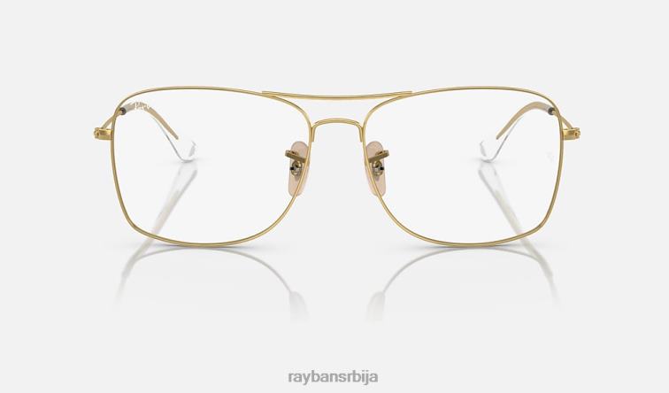 Ray-Ban рб6498 оптицс P0HP1776 наочаре углачано злато мушкарци