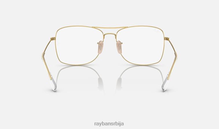 Ray-Ban рб6498 оптицс P0HP1776 наочаре углачано злато мушкарци