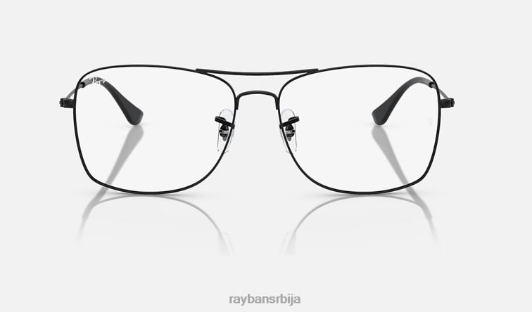 Ray-Ban рб6498 оптицс P0HP1778 наочаре углачана црна мушкарци