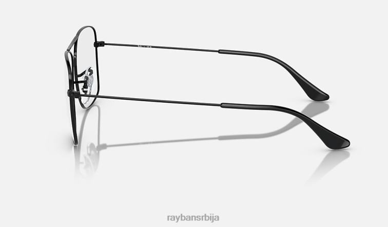 Ray-Ban рб6498 оптицс P0HP1778 наочаре углачана црна мушкарци