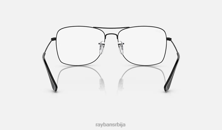 Ray-Ban рб6498 оптицс P0HP1778 наочаре углачана црна мушкарци