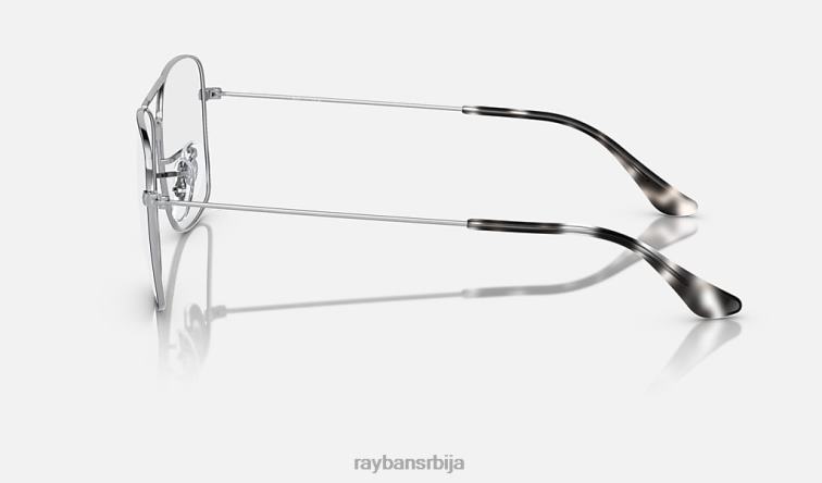 Ray-Ban рб6498 оптицс P0HP1779 наочаре углачано плаво на сребру мушкарци