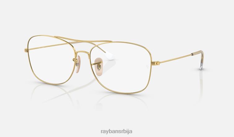 Ray-Ban рб6499 оптицс P0HP2224 наочаре углачано злато мушкарци