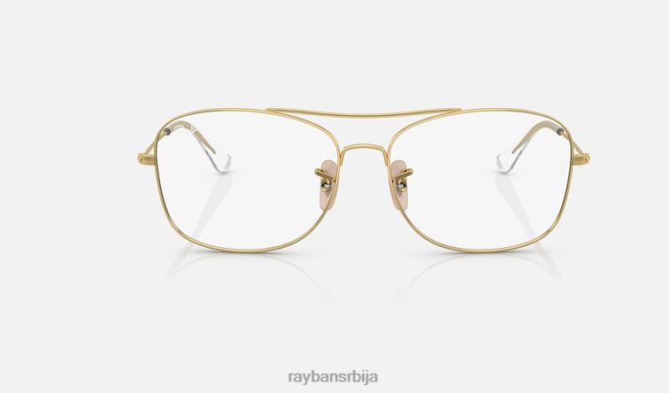 Ray-Ban рб6499 оптицс P0HP2224 наочаре углачано злато мушкарци