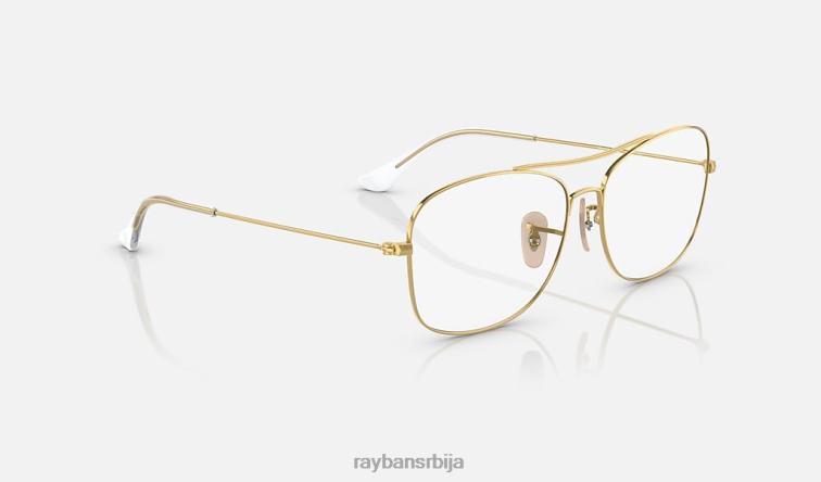 Ray-Ban рб6499 оптицс P0HP2224 наочаре углачано злато мушкарци