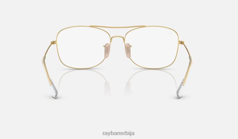 Ray-Ban рб6499 оптицс P0HP2224 наочаре углачано злато мушкарци