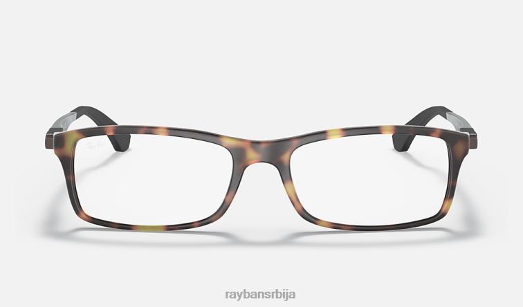 Ray-Ban рб7017 оптицс P0HP1907 наочаре мат хавана мушкарци