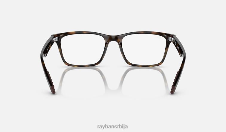 Ray-Ban рб7025 оптицс P0HP2238 наочаре мат хавана мушкарци