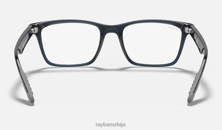 Ray-Ban рб7025 оптицс P0HP2242 наочаре углачано плаво мушкарци