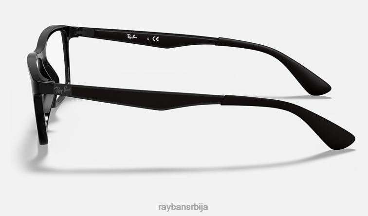 Ray-Ban рб7056 оптицс P0HP2371 наочаре углачана црна мушкарци