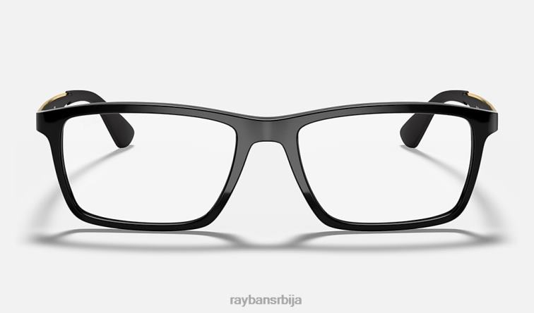 Ray-Ban рб7056 оптицс P0HP2372 наочаре мат црна мушкарци