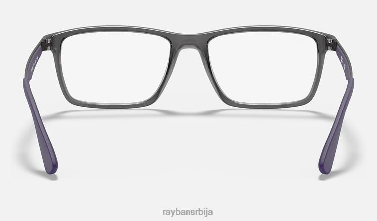 Ray-Ban рб7056 оптицс P0HP2373 наочаре углачана провидно сива мушкарци