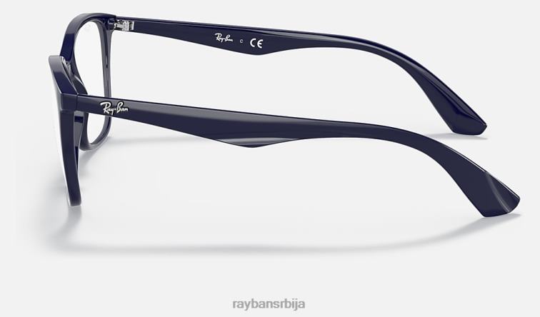 Ray-Ban рб7066 оптицс P0HP2289 наочаре углачано плаво мушкарци