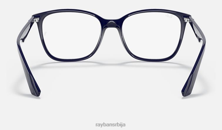 Ray-Ban рб7066 оптицс P0HP2289 наочаре углачано плаво мушкарци