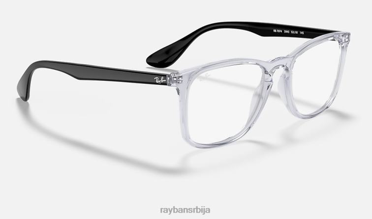 Ray-Ban рб7074 оптицс P0HP2426 наочаре углачан провидан мушкарци