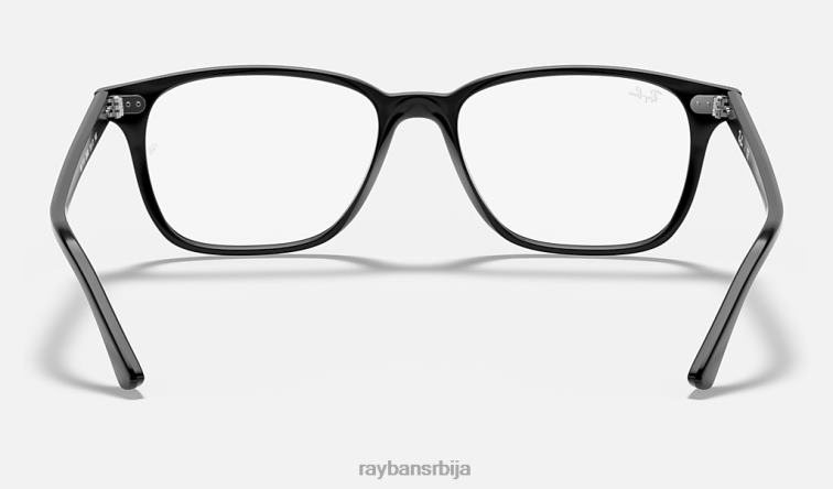 Ray-Ban рб7119 оптицс P0HP2213 наочаре углачана црна мушкарци