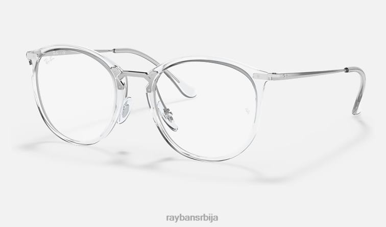 Ray-Ban рб7140 оптицс P0HP1605 наочаре углачан провидан мушкарци