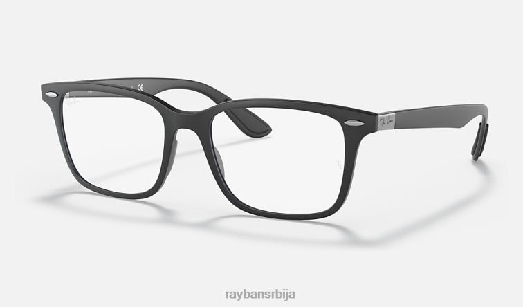 Ray-Ban рб7144 оптицс P0HP1761 наочаре мат црна мушкарци