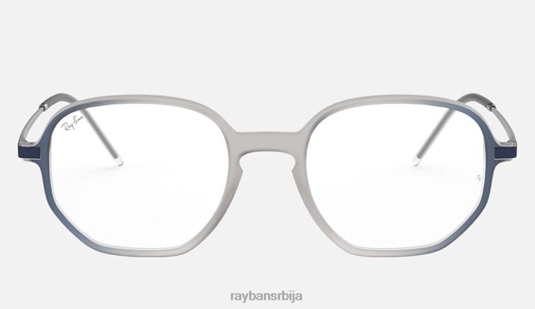 Ray-Ban рб7152 оптицс P0HP2315 наочаре углачано плаво мушкарци