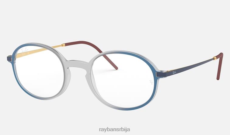 Ray-Ban рб7153 оптицс P0HP2304 наочаре мат сива мушкарци