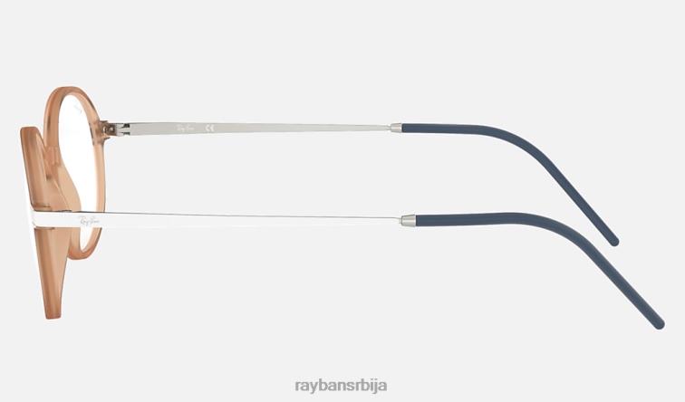 Ray-Ban рб7153 оптицс P0HP2306 наочаре мат розе мушкарци