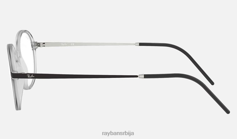 Ray-Ban рб7153 оптицс P0HP2307 наочаре мат транспарентан мушкарци