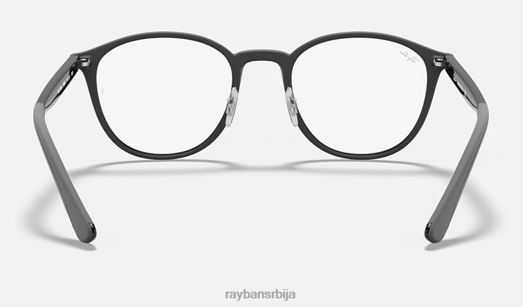 Ray-Ban рб7156 оптицс P0HP2323 наочаре мат црна мушкарци
