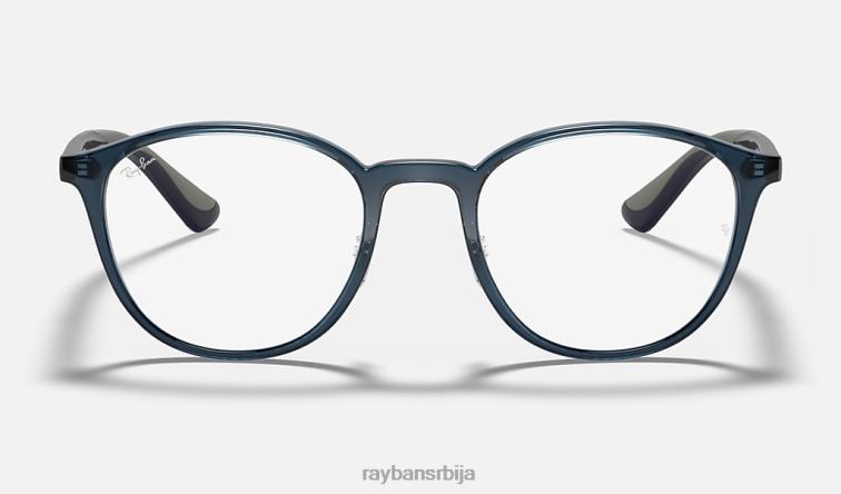 Ray-Ban рб7156 оптицс P0HP2324 наочаре углачана провидна тамноплава мушкарци