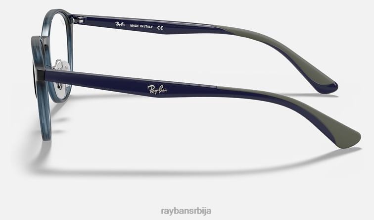 Ray-Ban рб7156 оптицс P0HP2324 наочаре углачана провидна тамноплава мушкарци
