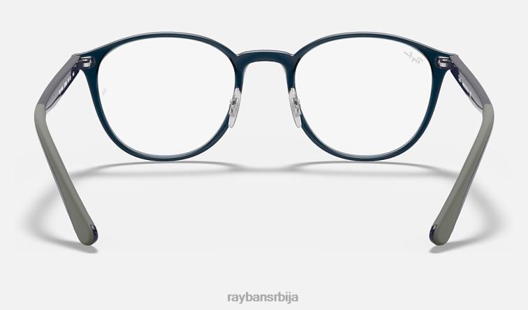 Ray-Ban рб7156 оптицс P0HP2324 наочаре углачана провидна тамноплава мушкарци