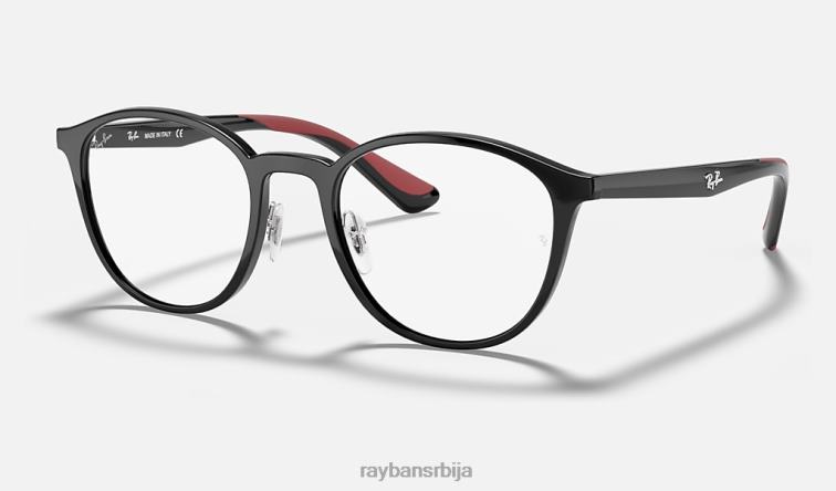 Ray-Ban рб7156 оптицс P0HP2325 наочаре углачана пругаста хавана мушкарци