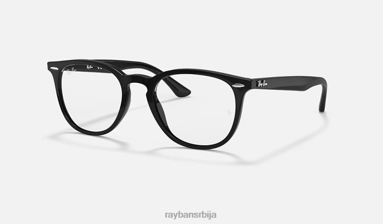 Ray-Ban рб7159 оптицс P0HP1676 наочаре углачана црна мушкарци