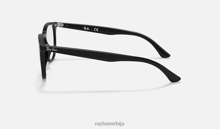 Ray-Ban рб7159 оптицс P0HP1676 наочаре углачана црна мушкарци