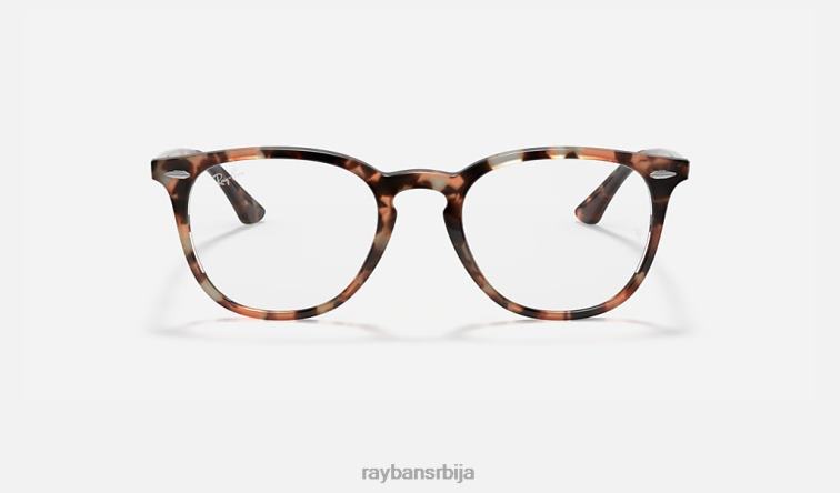 Ray-Ban рб7159 оптицс P0HP1678 наочаре углачана ружичаста хавана мушкарци