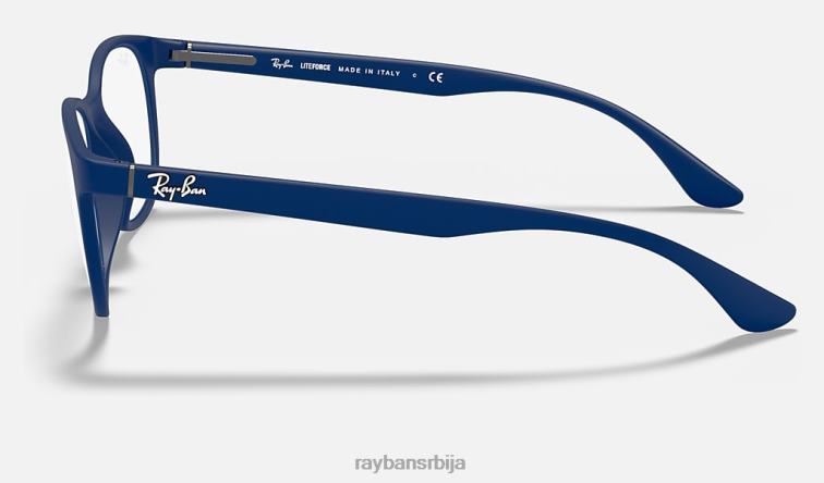 Ray-Ban рб7183 оптицс P0HP2384 наочаре мат пешчано плава мушкарци